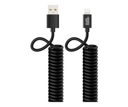 Kabel SILVER MONKEY Kabel sprężynowy USB-A - Lightning MFI 1m SMA022